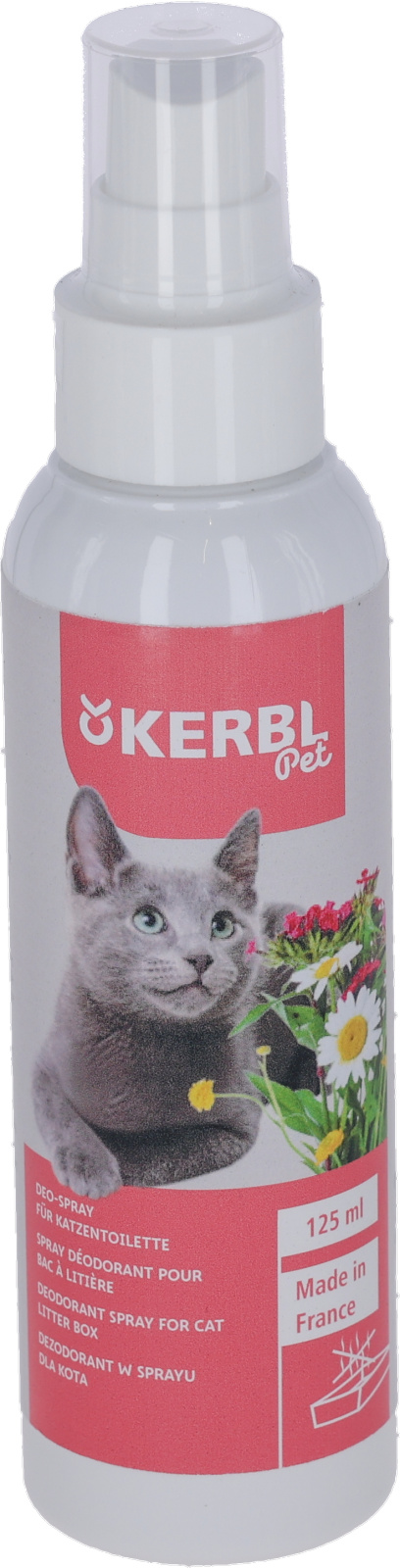 Kerbl Deodorant Spray deodorante lettiera gatto caprifoglio