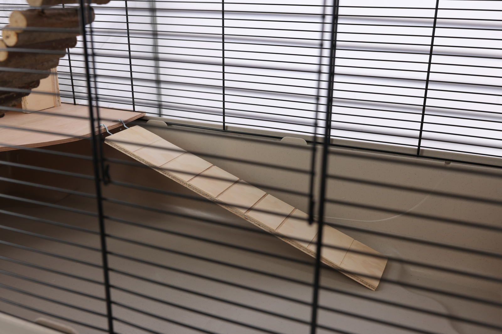 Kerbl Pet Gabbia Hamster 102 Gabbia Roditori Legno Accessoriata