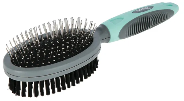 Kerbl Pet Double Brush spazzola doppia cane nodi