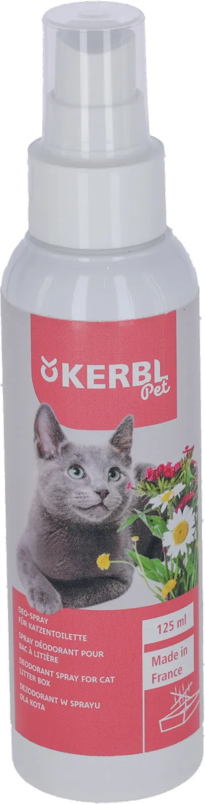 Kerbl Deodorant Spray deodorante lettiera gatto caprifoglio