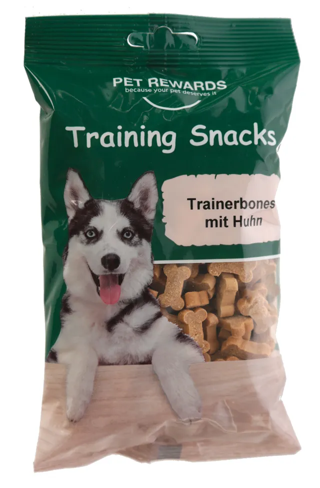 Kerbl Pet Trainer Bones snack cane pollo ossicini premio