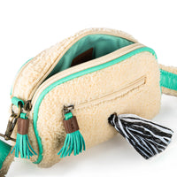 Dog with a Mission Walk the Dog borsa tracolla teddy turchese
