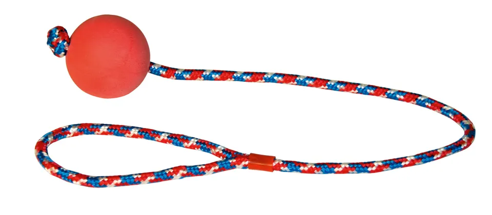 Kerbl Pet Ball on a Rope palla con corda gioco per cani