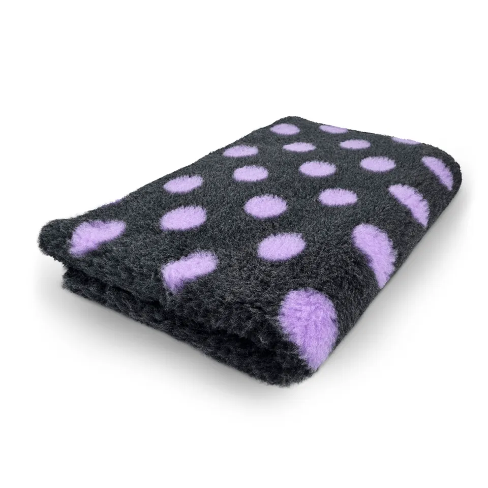 Toscani Vet Bed Pois Ciclamino tappeto animali antiscivolo