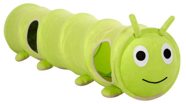 Kerbl Pet Raupe tunnel gatto bruco peluche 170 cm pieghevole