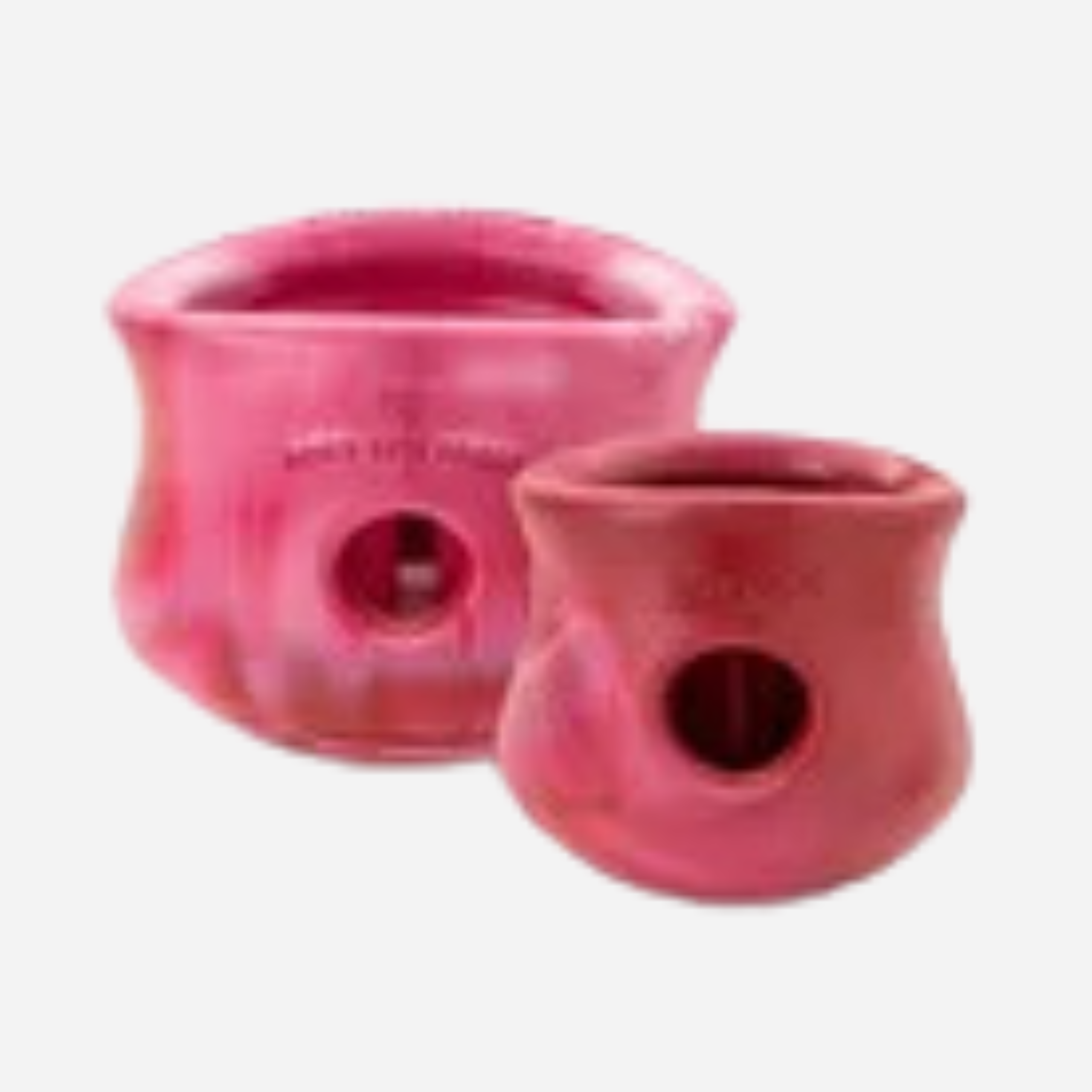 West Paw Toppl Candy Cane puzzle cane rosso