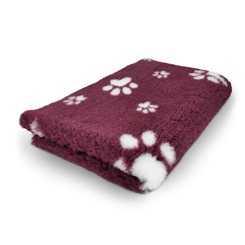 Toscani Vet Bed Tappeto Cani Vinaccia Zampe Bianche Antiscivolo