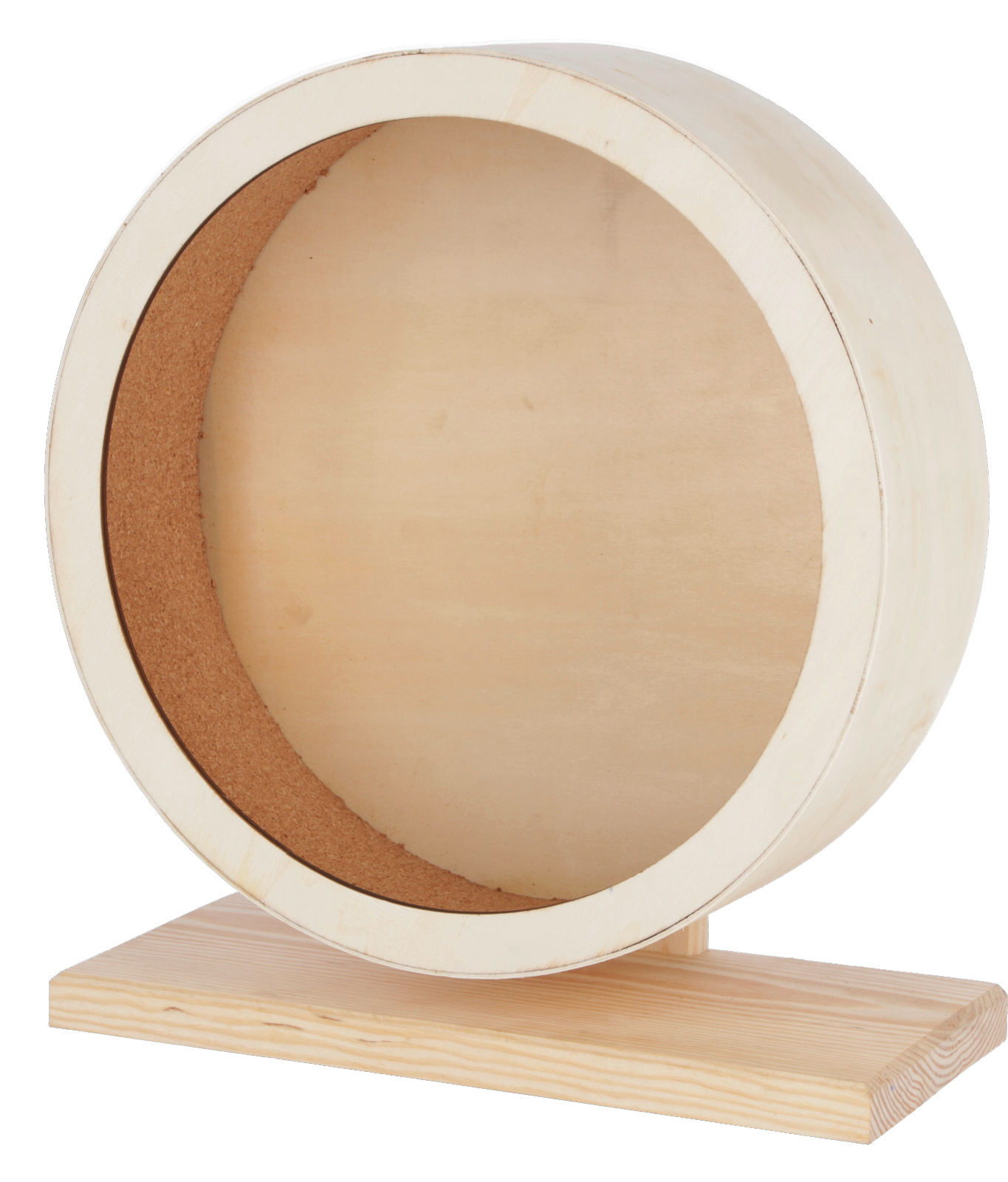 Kerbl Rodent Agility Ruota Criceto Legno Sughero Silenziosa