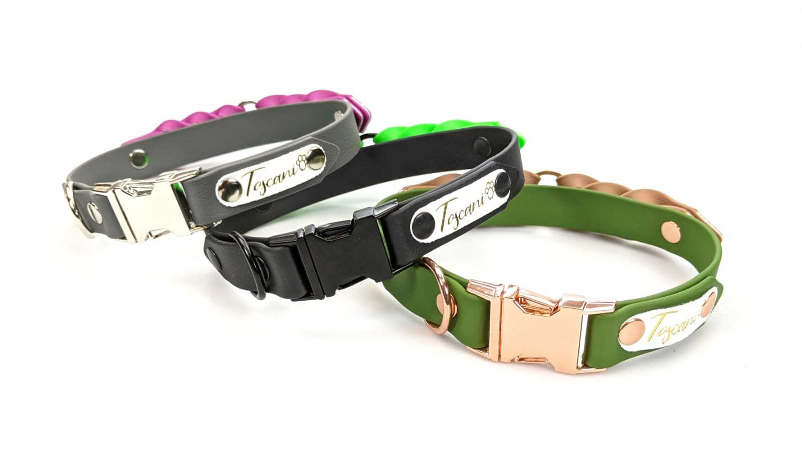 Toscani Waterproof Collare Armonia Bicolore intrecciato