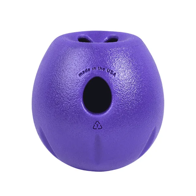 West Paw Rumbl gioco per cani viola masticazione resistente