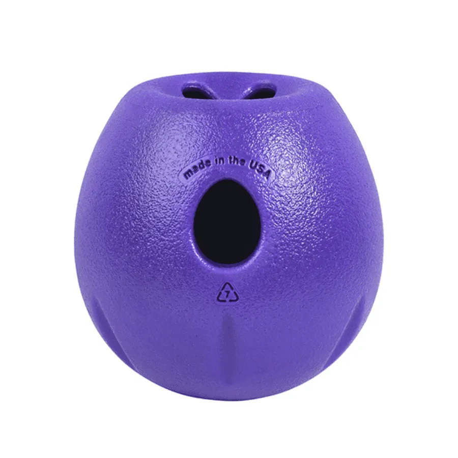 West Paw Rumbl gioco per cani viola masticazione resistente