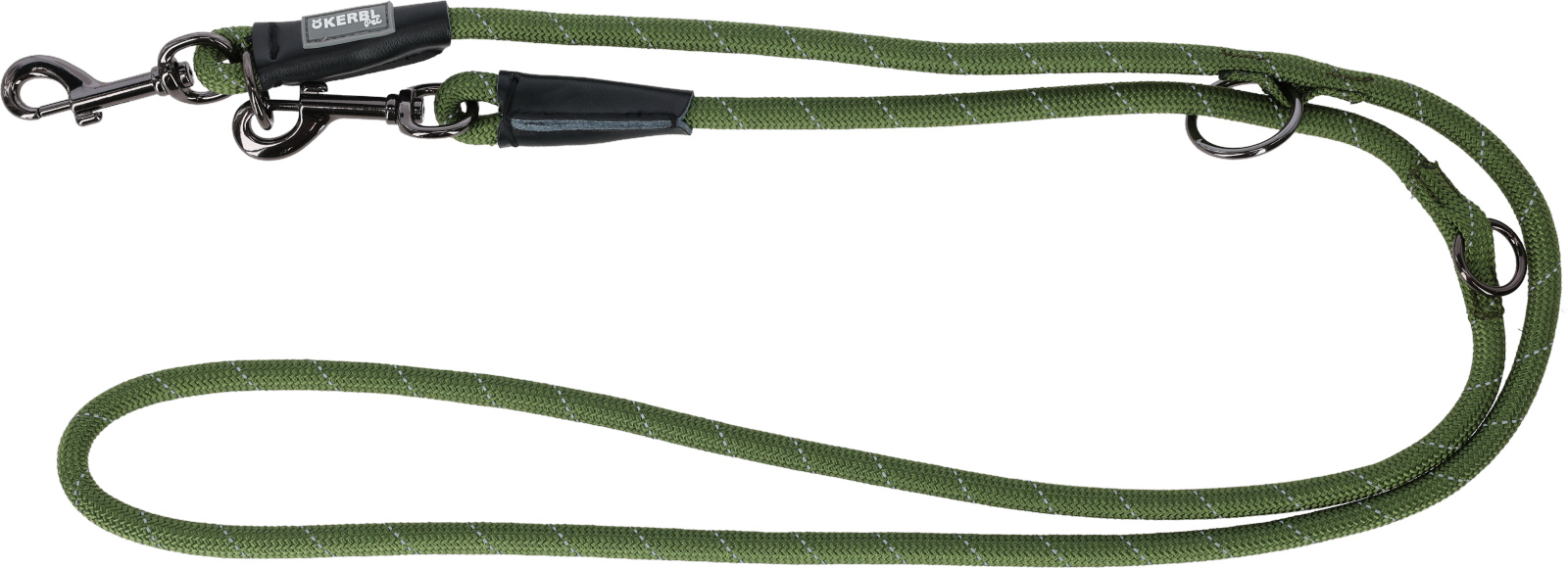 Kerbl Pet Seoul Rope Leash guinzaglio cane nylon rifrangente