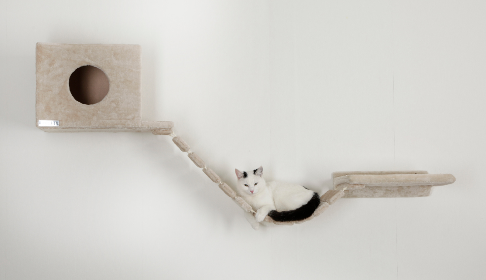 Kerbl Cat Scratch Mount Everest parete arrampicata legno 6 elementi