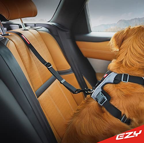 EzyDog Travel Accessories Click cintura auto cane nero 43-65 cm