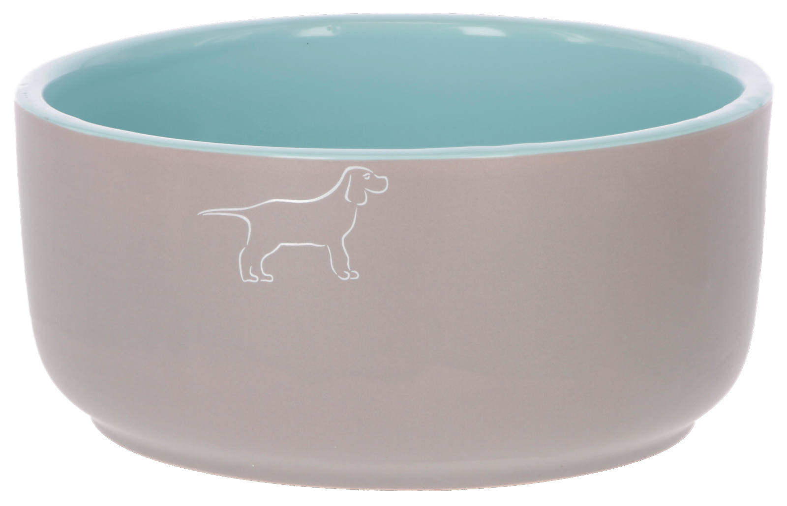 Kerbl Spirit ciotola cane ceramica smaltata con motivo