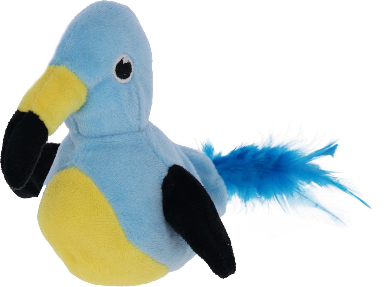 Kerbl Gioco gatto interattivo jumping ricaricabile USB piume