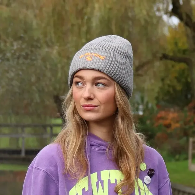 Dog with a Mission Beanie Grigio Berretto Unisex