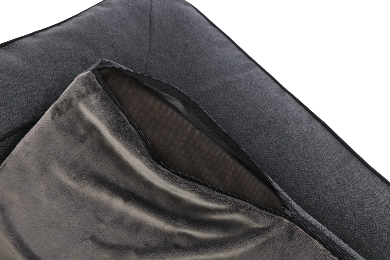 Kerbl Pet Snugly Bed Platin Ortho cuccia cane ortopedica memory foam