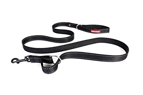 EzyDog Vario 4 guinzaglio cane multifunzione nero