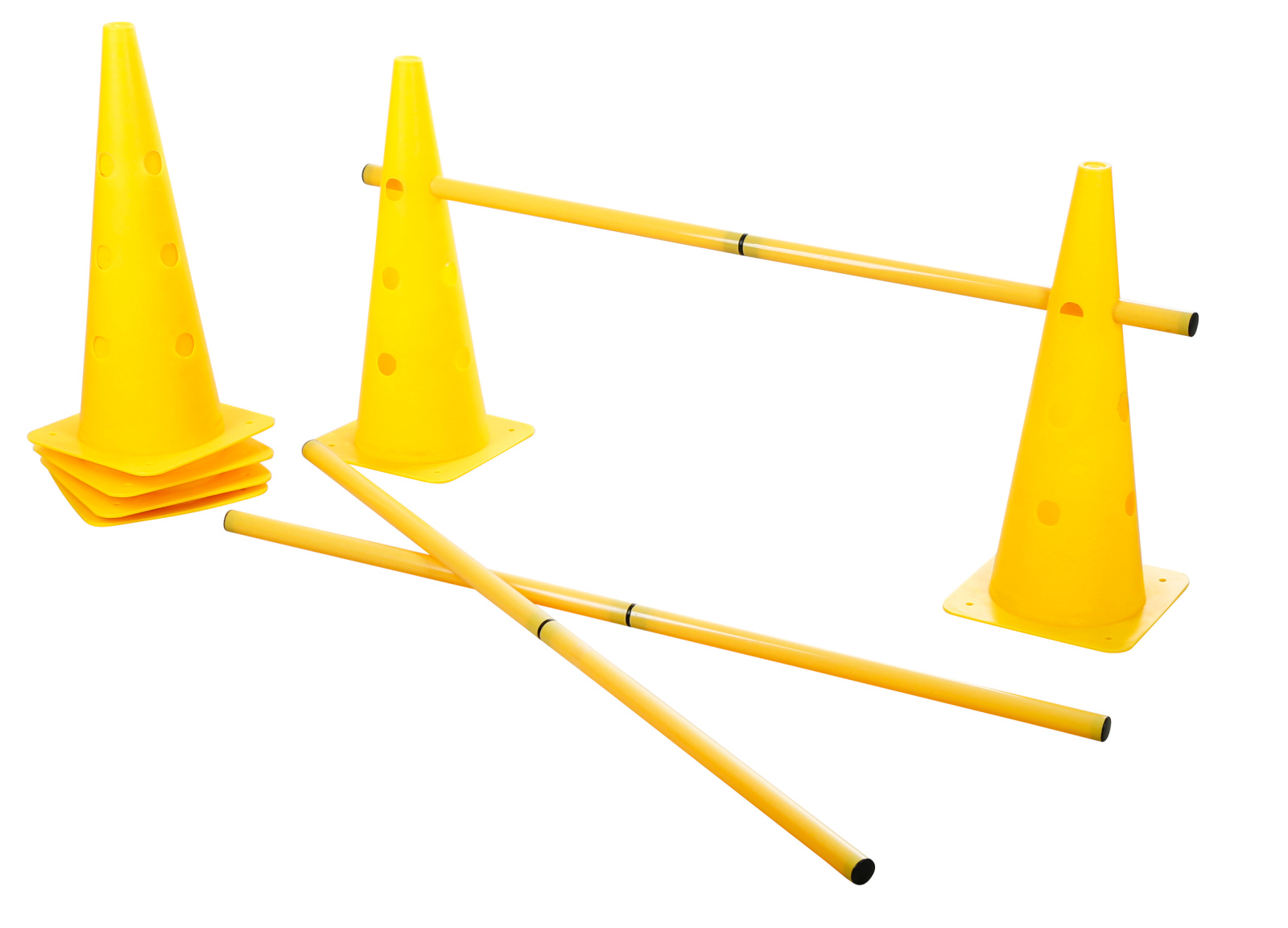 Kerbl Dog Training Agility set ostacoli 6 paletti slalom