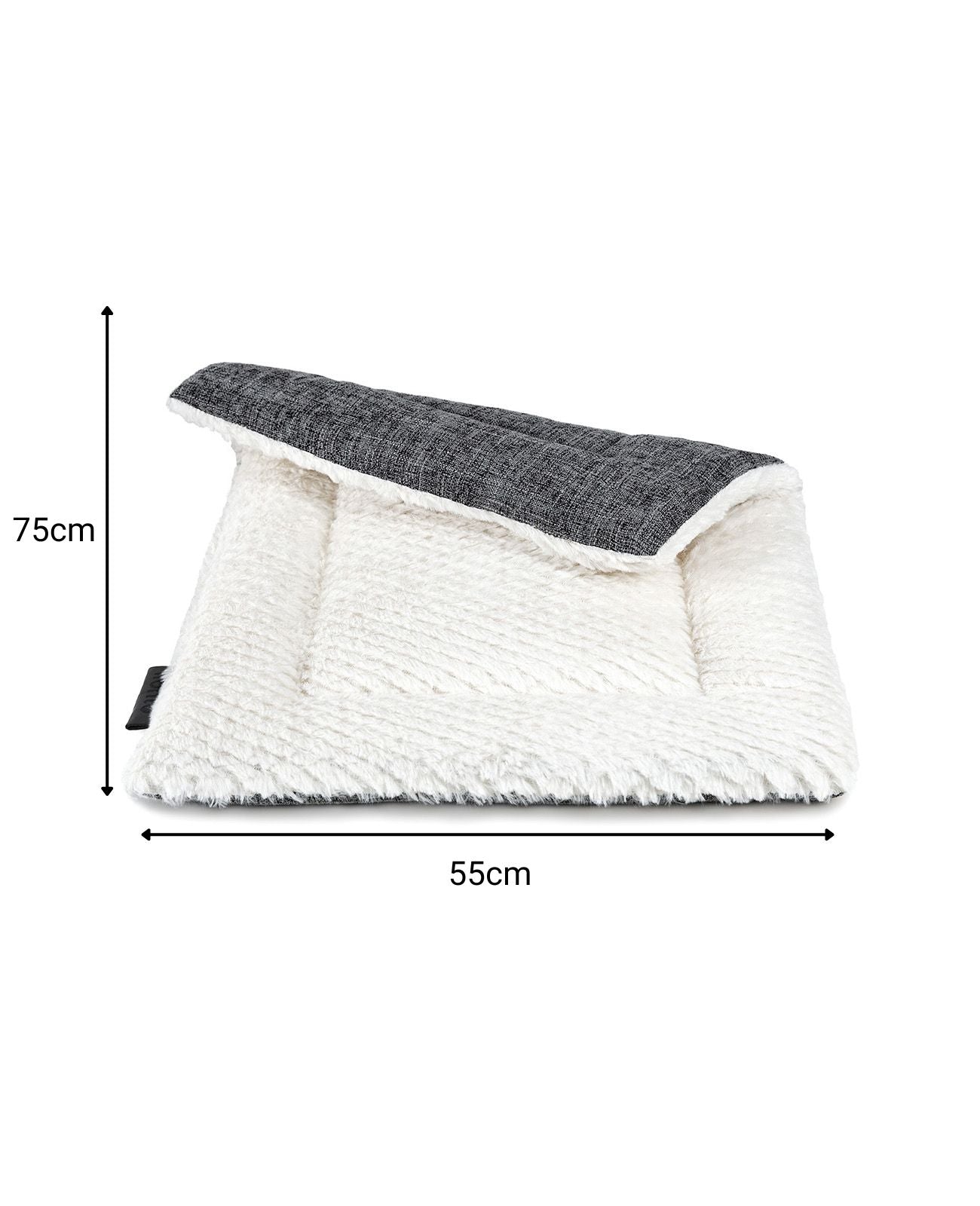 Lionto Katzenbettchen coperta double-face 75x55 cm lavabile