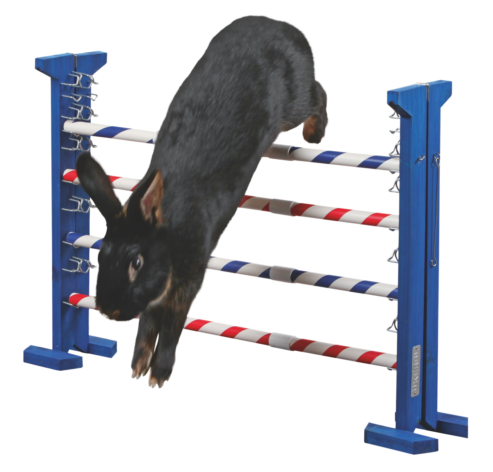 Kerbl Pet Combo Jump agility legno per roditori 10 barriere