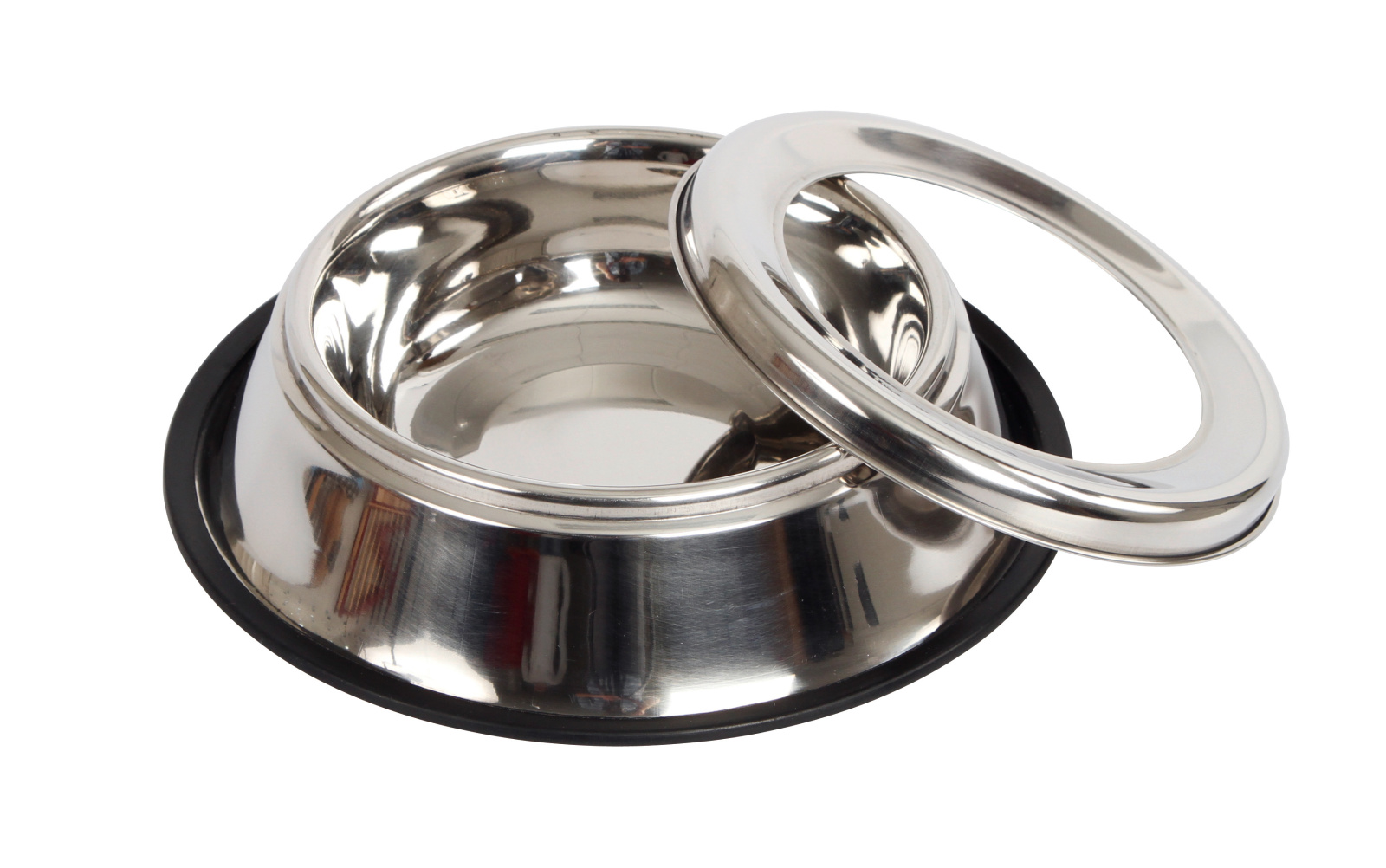Kerbl Pet Dog Bowls Stainless Steel Bowl ciotola antispruzzo inox