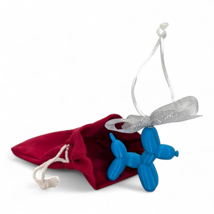 Toscani Gadget Addobbo Cagnolino Palloncino Portachiavi Natale