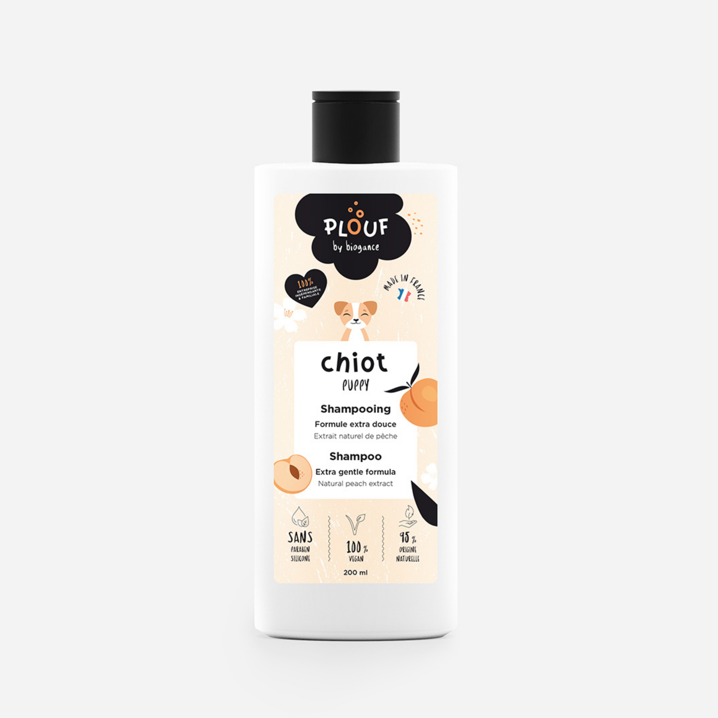 Biogance Plouf shampoo cucciolo pesca delicato