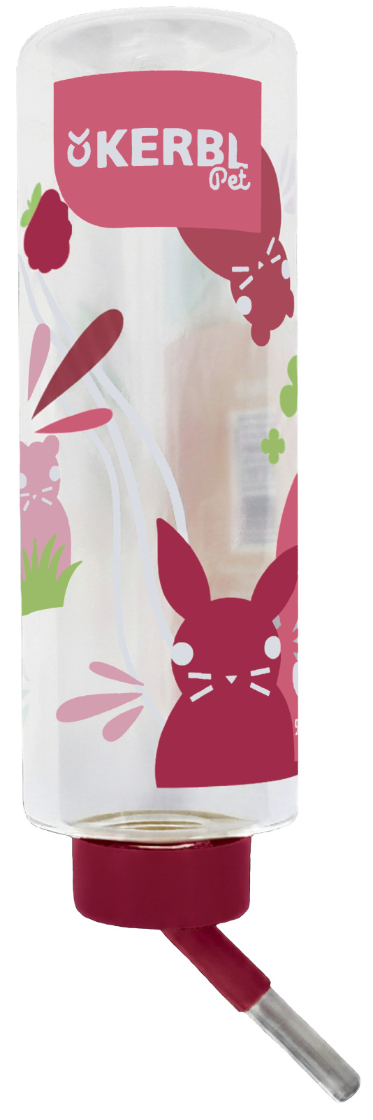 Kerbl Pet Bottle beverino conigli antogoccia acciaio