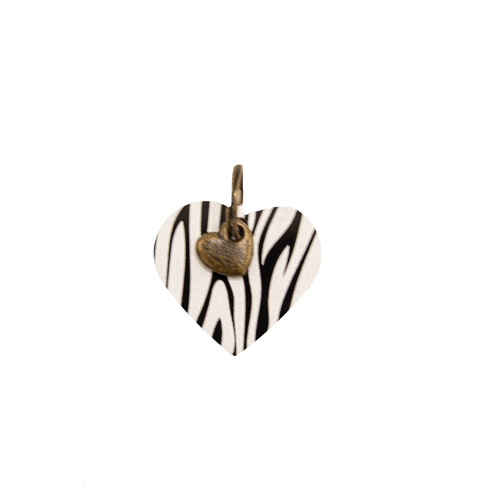 Dog with a Mission Medaglietta Cane Cuore Zebra S Incisa