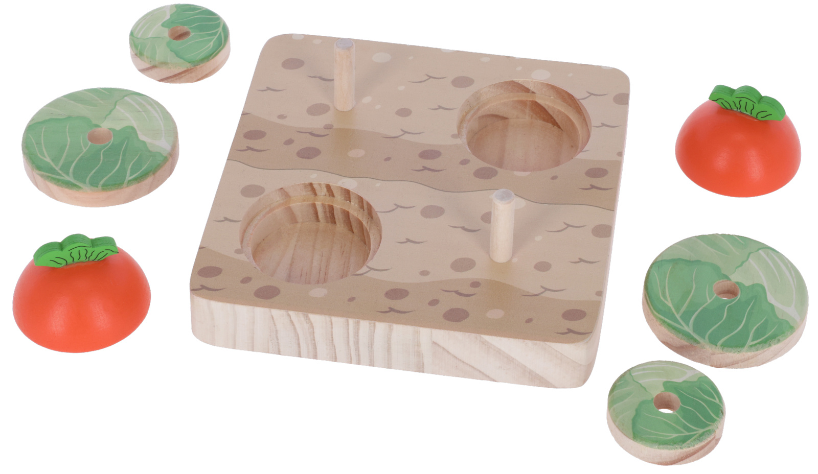 Kerbl Pet Veggie gioco intelligenza coniglio 2 livelli