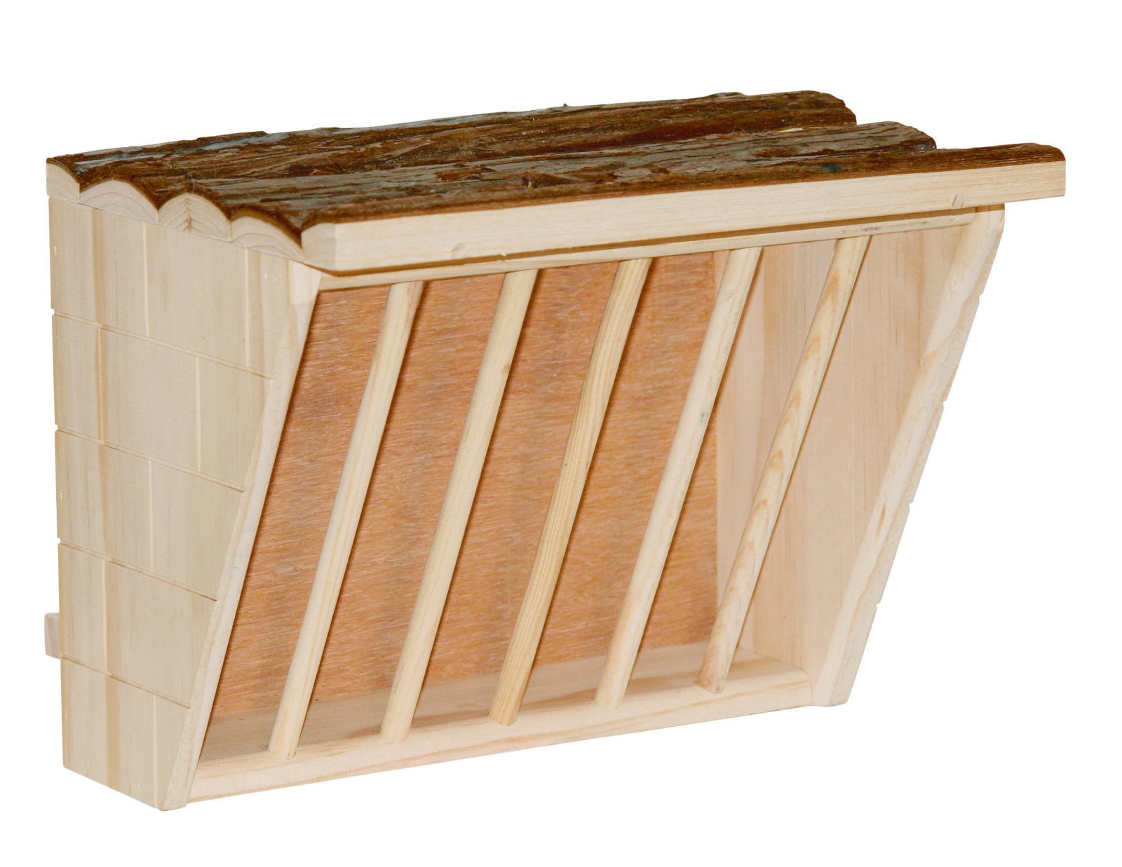 Kerbl Pet Hay Rack XL Nature rastrelliera fieno legno