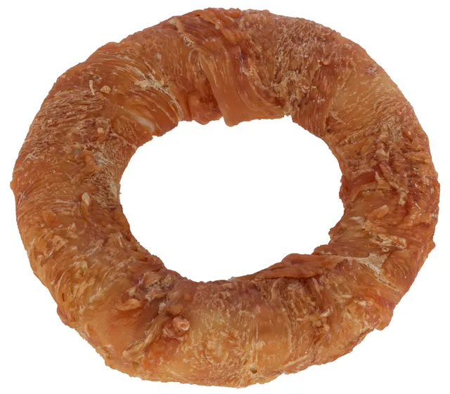 Kerbl Pet Rawhide Ring anello masticativo cane pollo XL