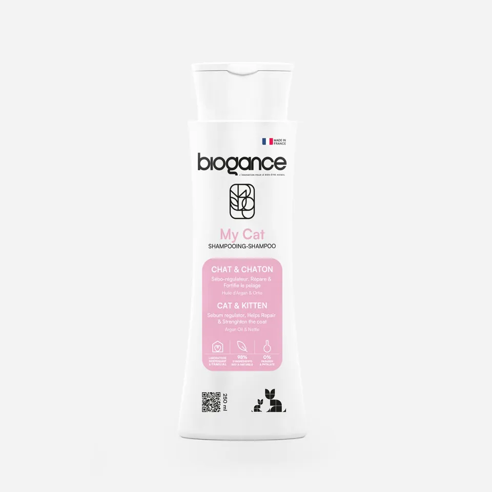 Biogance My Cat shampoo gatti ortica argan naturale