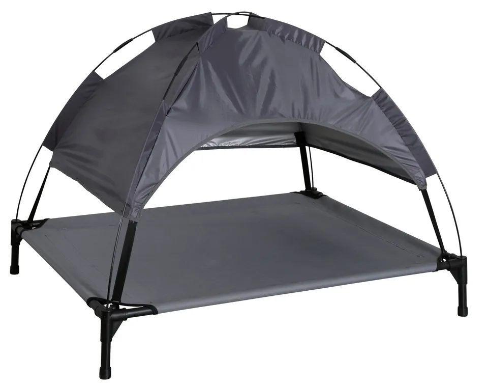 Kerbl Pet Vacation Top lettino rialzato cane con tettuccio