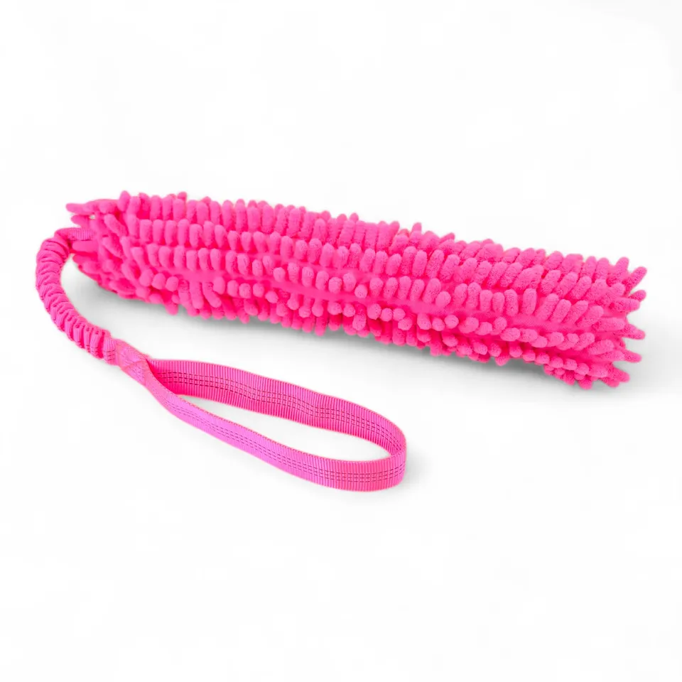 Toscani Giochi cani gioco mop antishock rosa fluo
