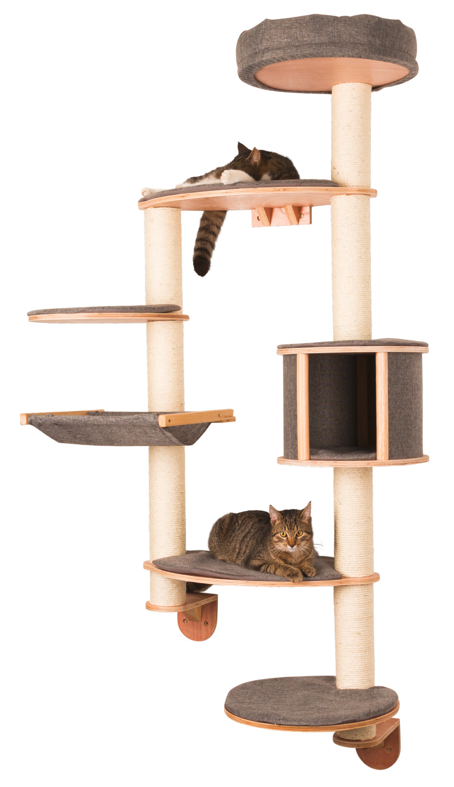 Kerbl Dolomit XL Tofana tiragraffi parete gatto con cuccia