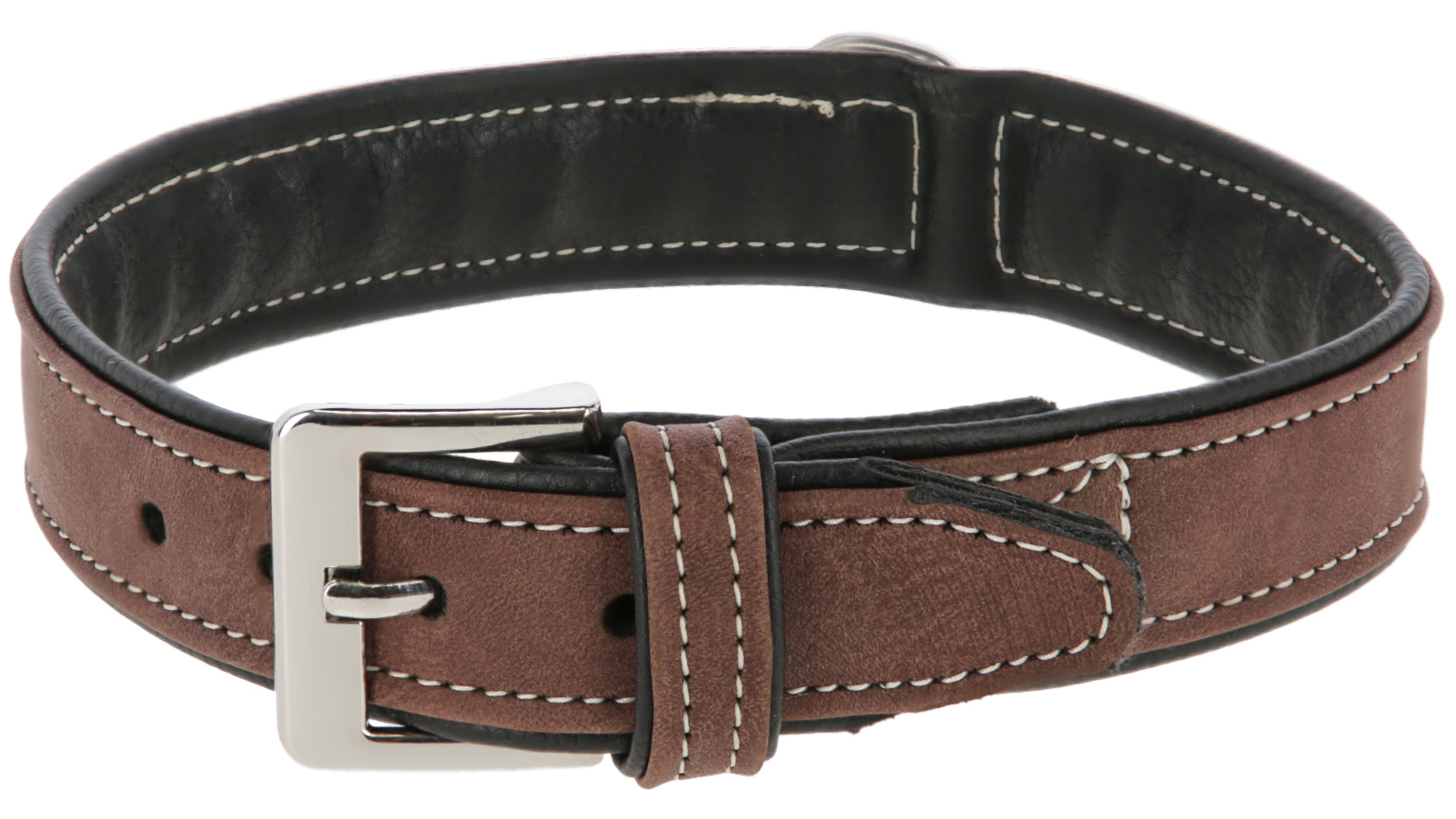 Kerbl Pet California Collar collare cane finta pelle regolabile