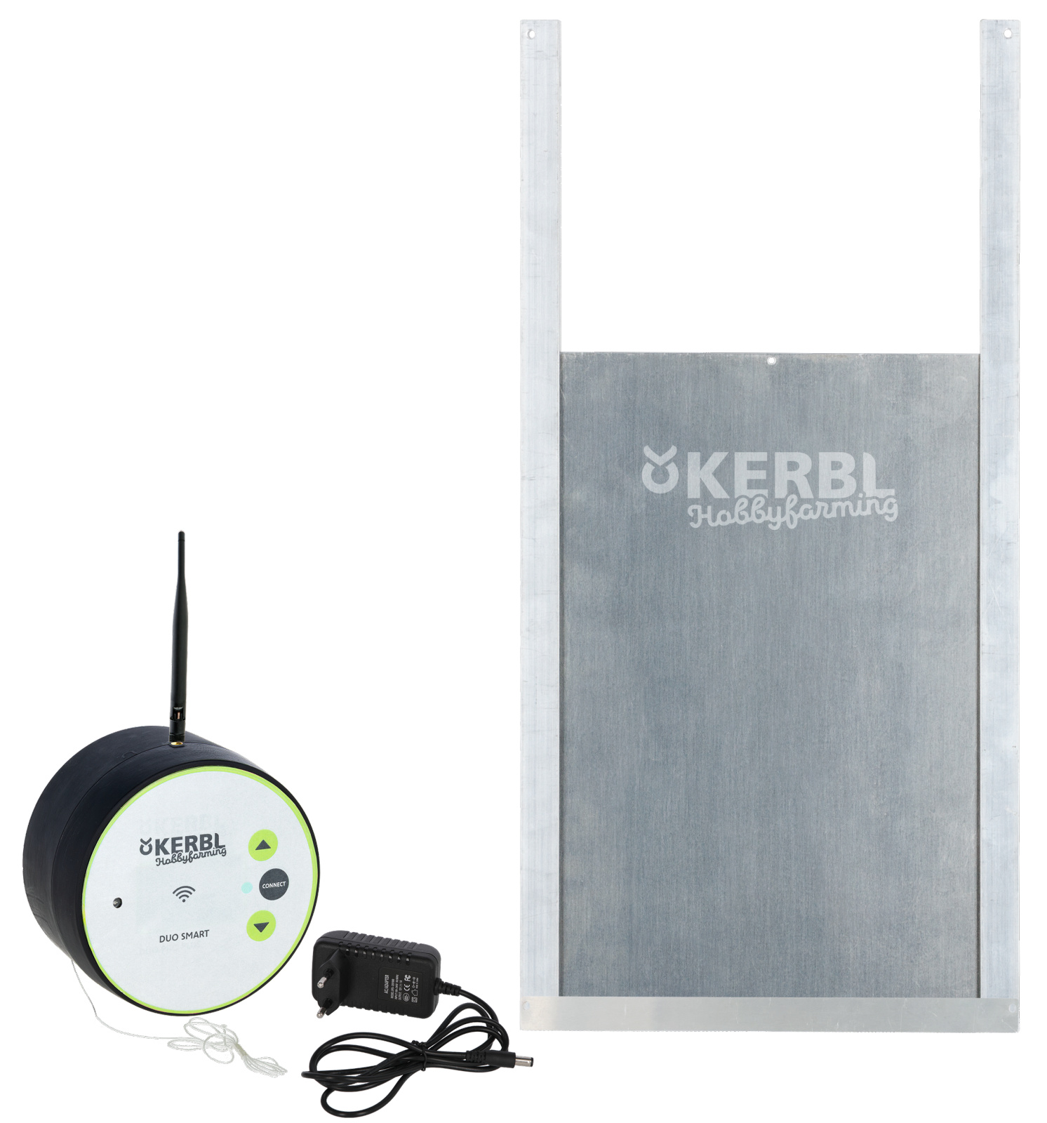 Kerbl Pet Duo Smart porta automatica per pollaio con app