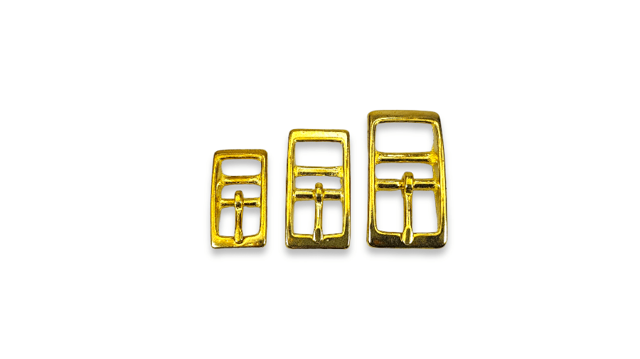 Toscani Chiusure Fibbie per collari ottone color oro