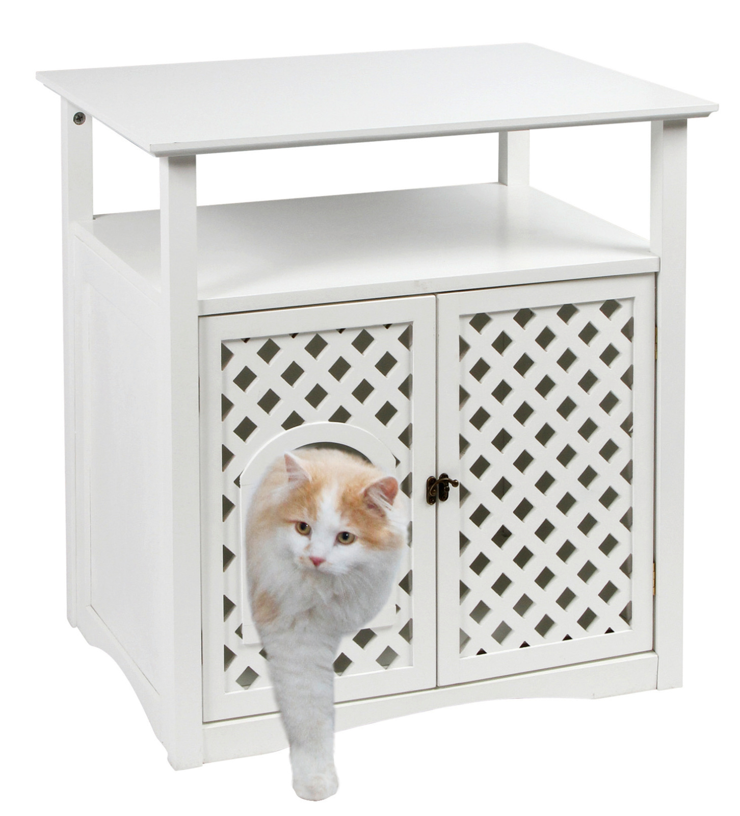 Kerbl Helena mobile lettiera gatto legno 54x38