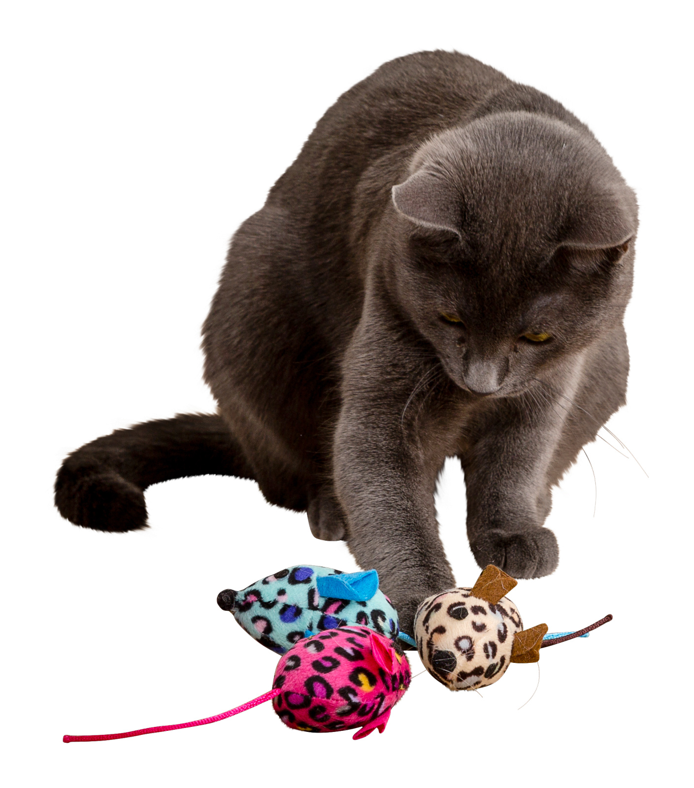 Kerbl Pet Mouse topolino gioco gatto caccia morbido