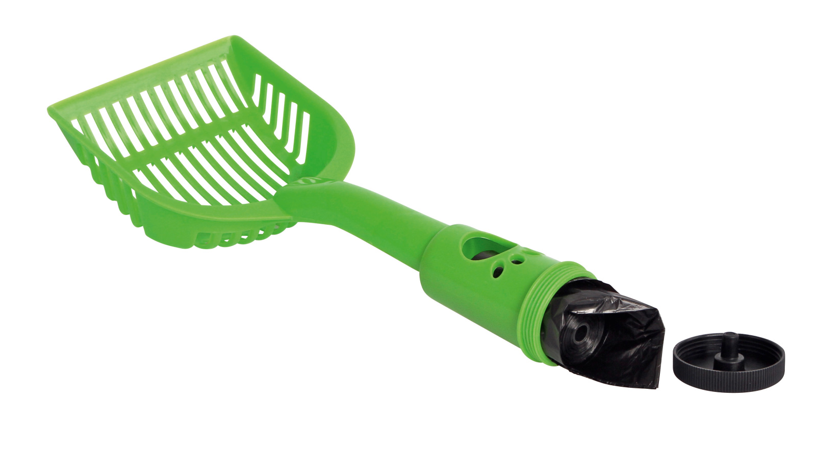 Kerbl Pet Poop Scoop paletta con dispenser 20 sacchetti