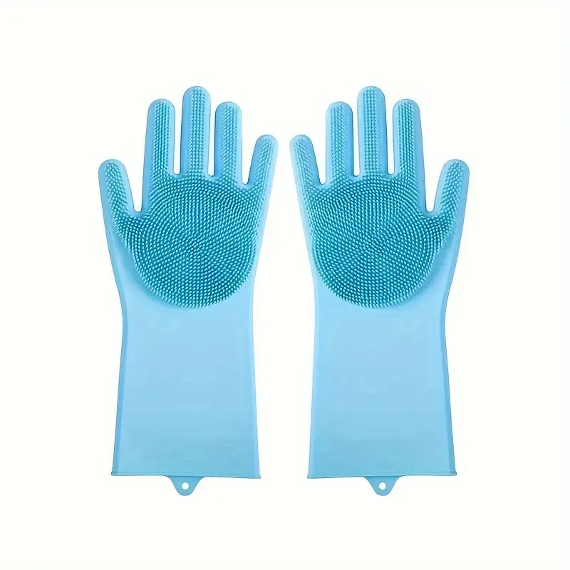 Toscani Cura Pet Guanti Silicone Toeletta Cani e Gatti Coppia