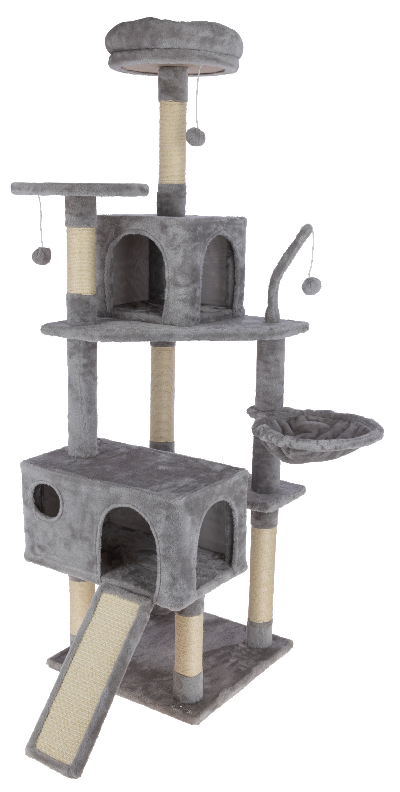 Kerbl Pet Levi tiragraffi gatto due cucce grotta sisal
