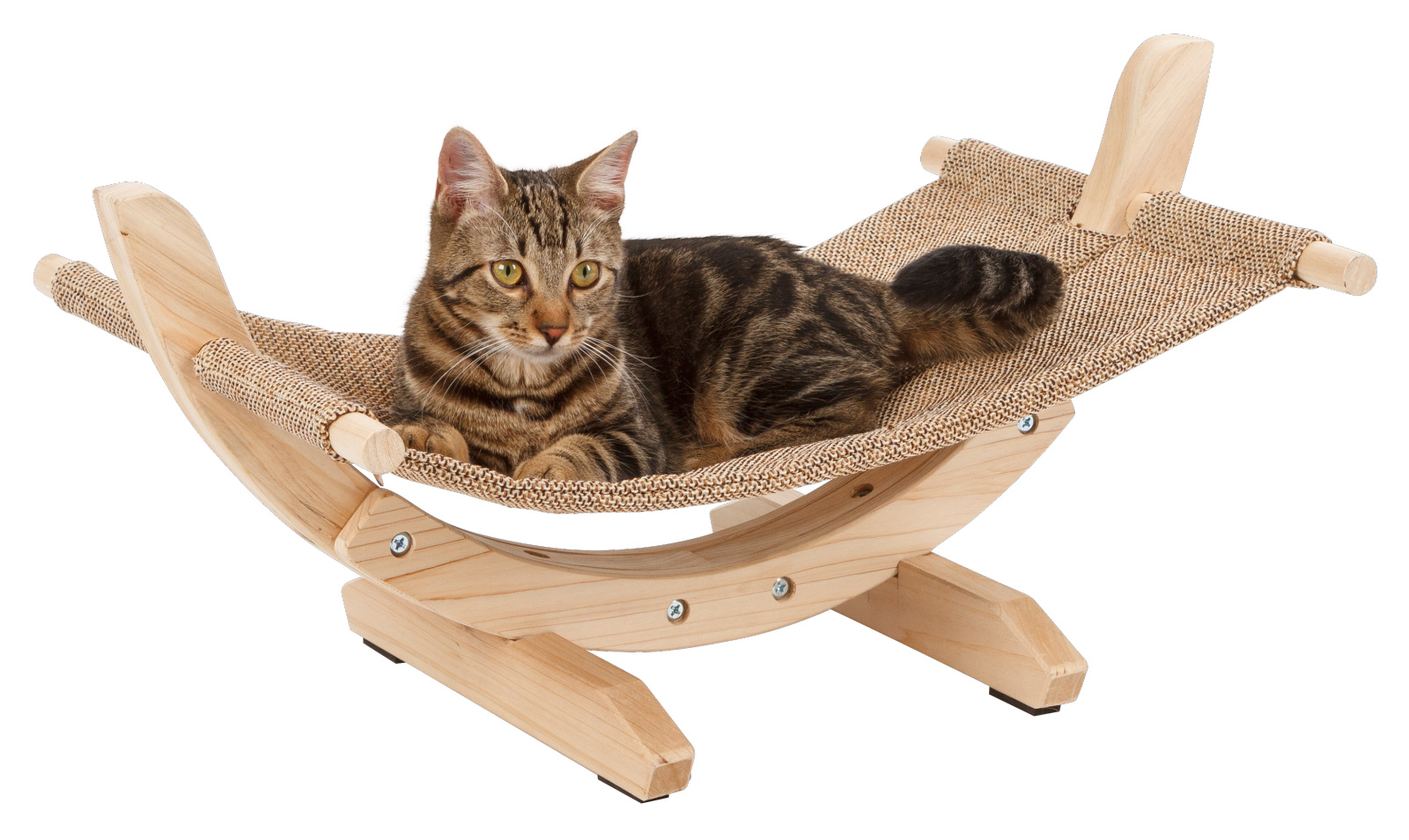 Kerbl Pet Siesta 2.0 amaca gatto legno e lino