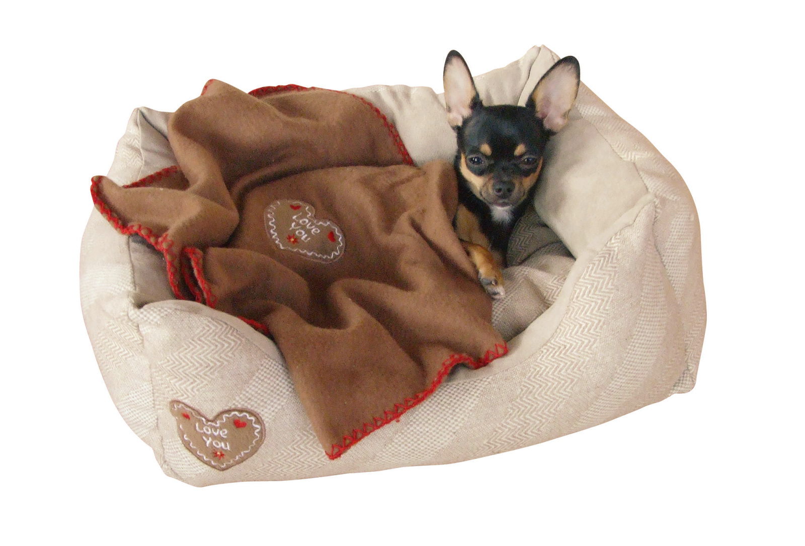 Kerbl Pet Snugly Bed Love You cuccia per cani