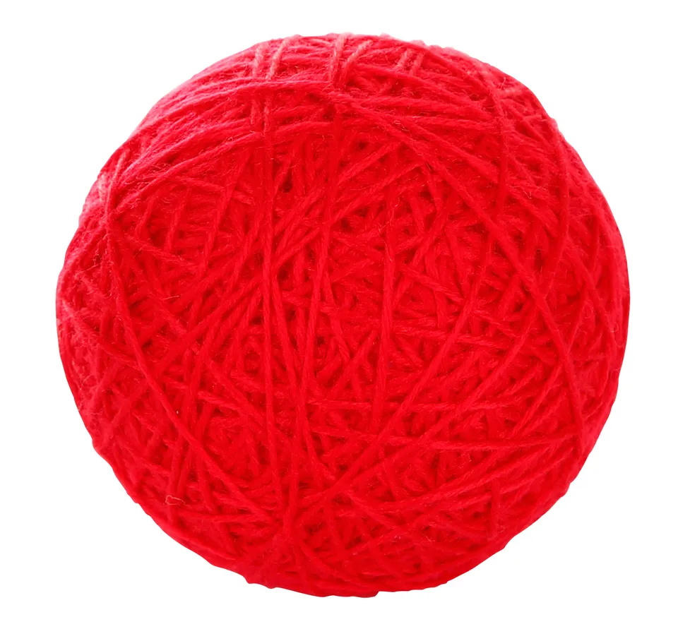 Kerbl Pet Wool Play Ball pallina gatto lana con sonaglio