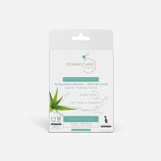 Biogance Dermocare Pipette Gatto Aloe Vera Cura Pelle